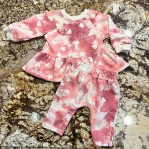 Valentine’s Day Grayson Mini Heart Print Outfit
